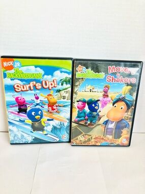 Nick Jr Backyardigans DVD Lot(2) Work 2006/07 Minor Scratches Read